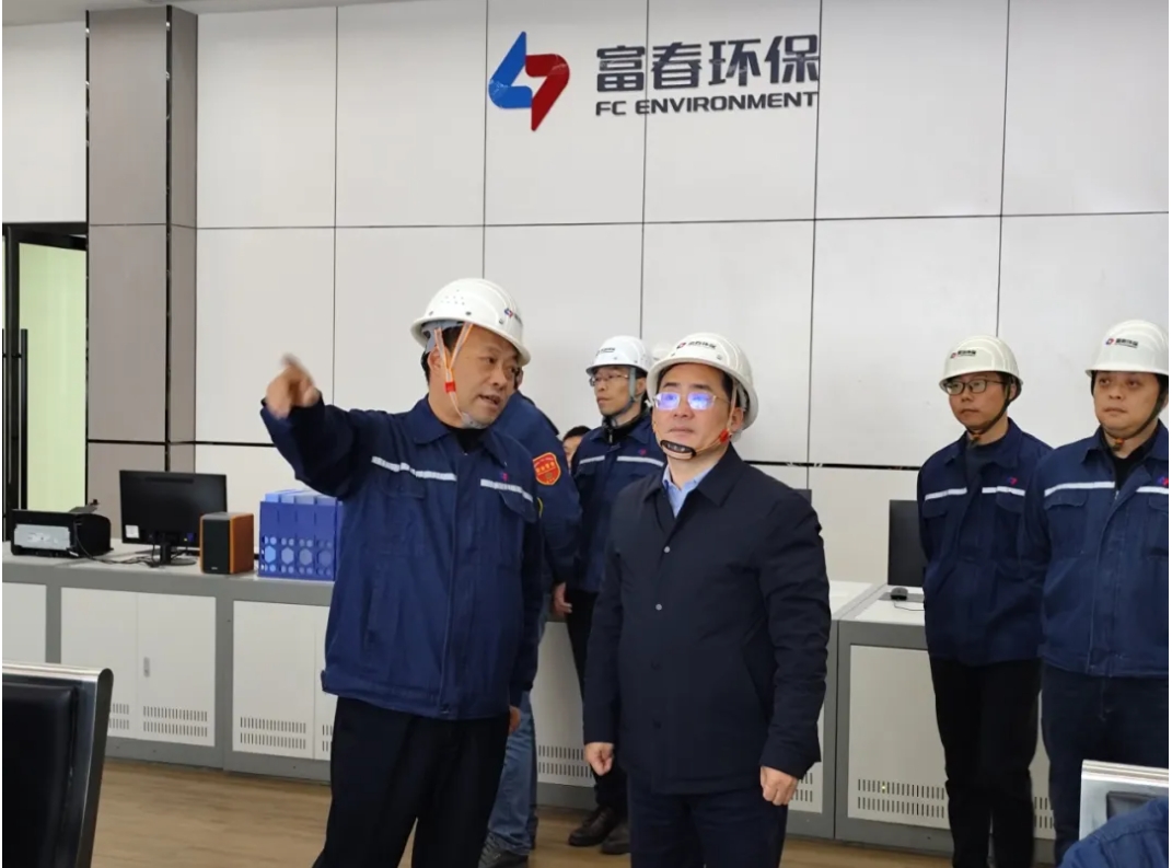 资阳市政公用集团有限公司邹建伟一行到铂瑞能源（资阳）有限公司发展安全出产大查抄